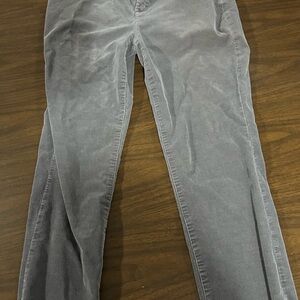 Talbots Charcoal Corduroy Trousers